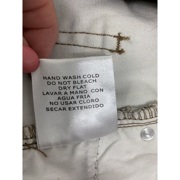 Easel‎ Womens Jeans Size Medium 28" W Skinny Destroyed Animal Print Raw Hem - Picture 8 of 9